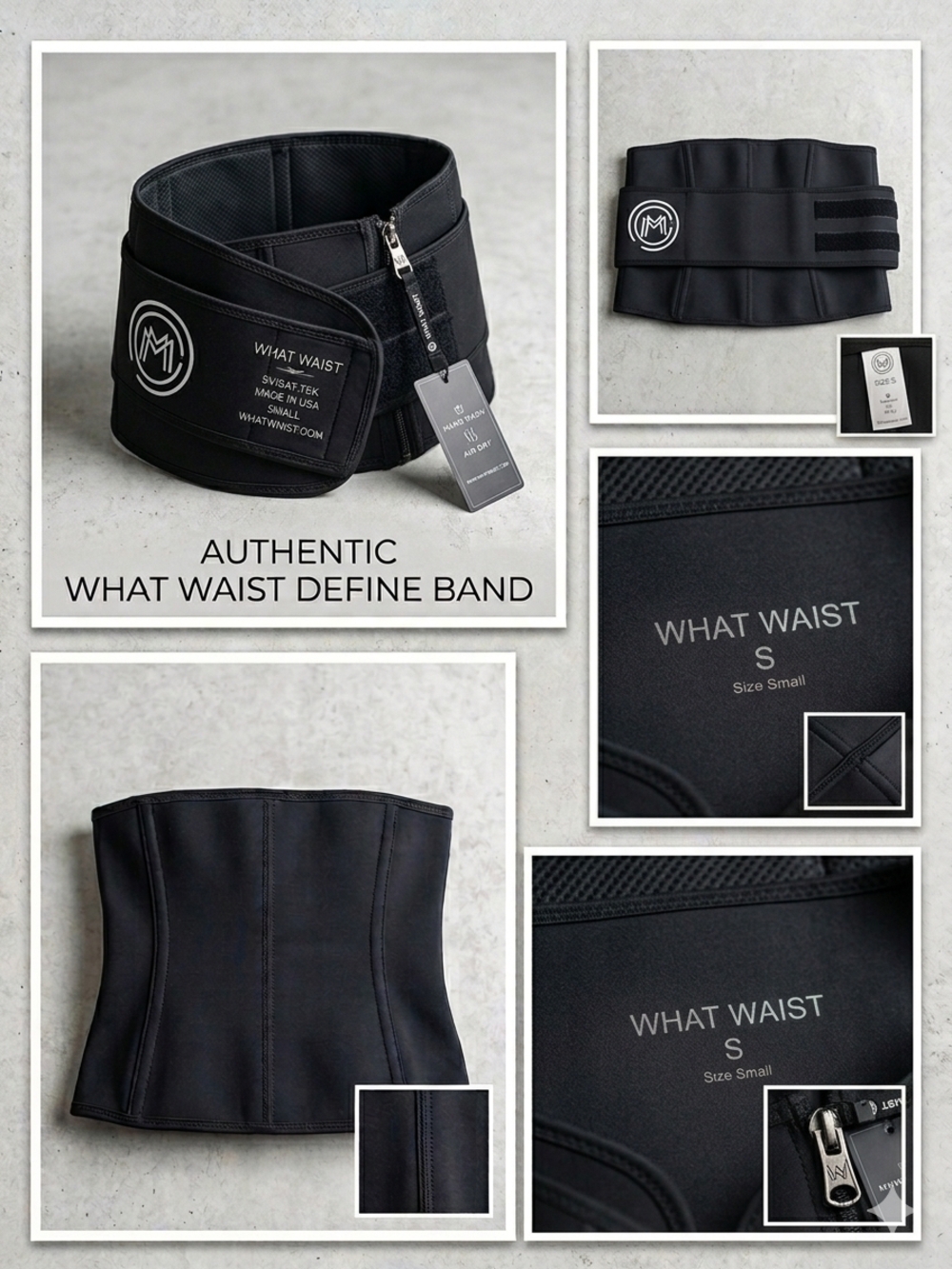 Black Define Band Waist Trainer -